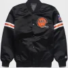 HOMAGE X Starter Bengals Satin Bomber Jacket