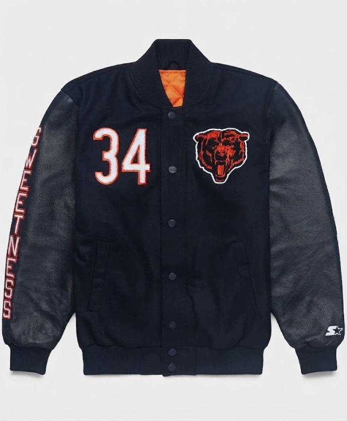 HOMAGE X Starter Walter Payton GOAT Bomber Jacket