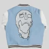 Halloween Revenge Skull Varsity Jacket at Discounted Price