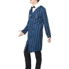 Halloween x Duke of the Manor Blue Striped Costume Coat