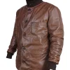 Harry Da Souza TV Series Mobland Tom Hardy Brown Leather Jacket Shop now