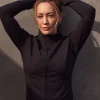 Hilary Duff Reebok Family Fitted Black Jacket