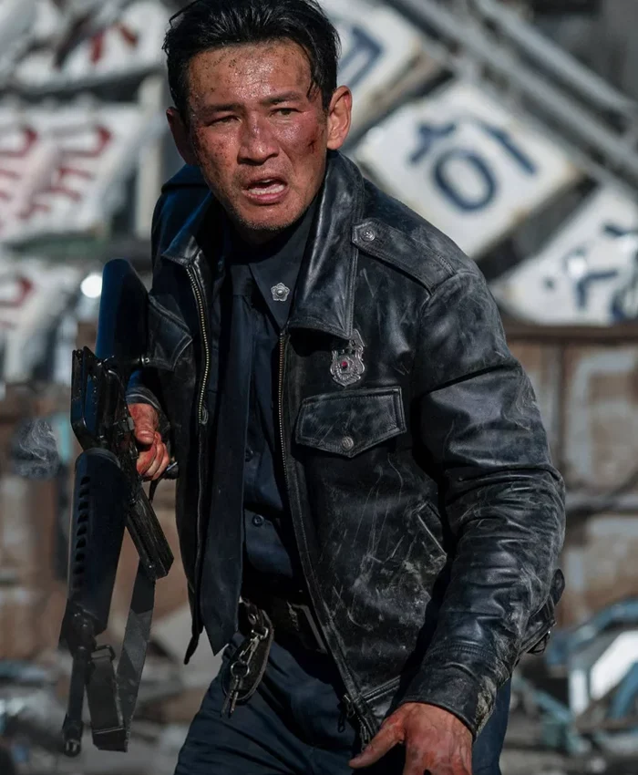 Hope Beom Seok Black Leather Jacket