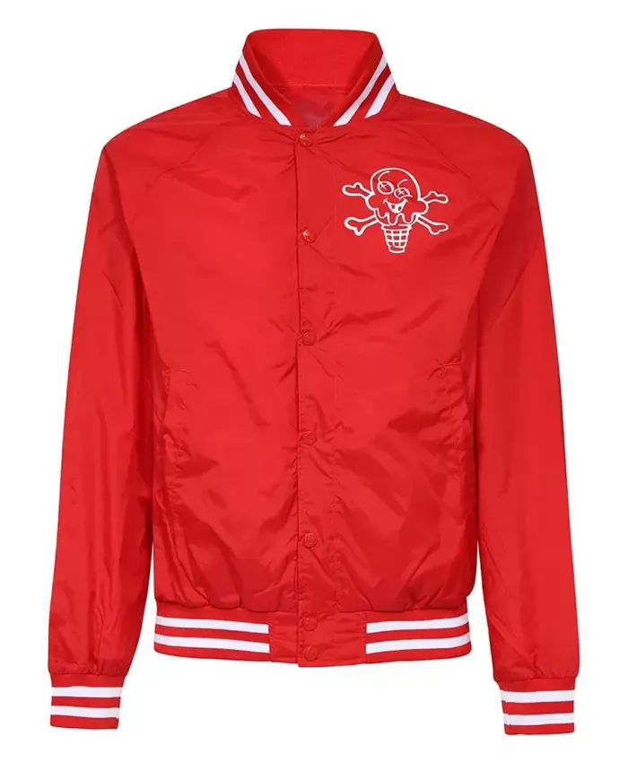 Icecream Red Bomber Jacket