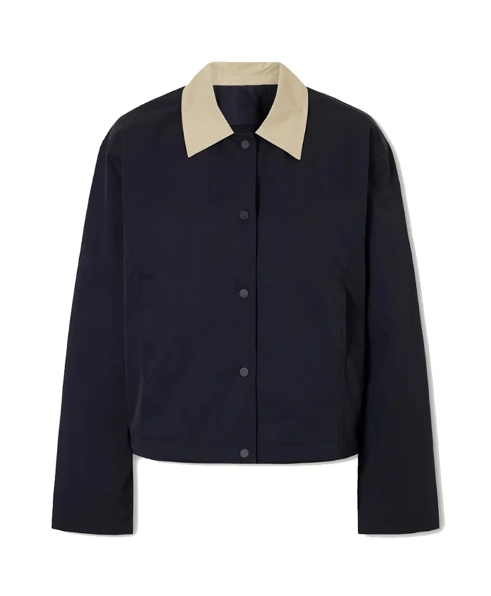 Iga Świątek Italian Open Draw Ceremony 2026 Navy Blue Jacket Buy now