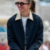 Iga Świątek Italian Open Draw Ceremony 2026 Navy Blue Jacket On Sale