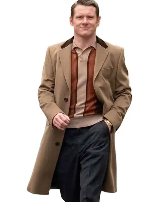 Ink 2026 Jack O’Connell Brown Wool Coat