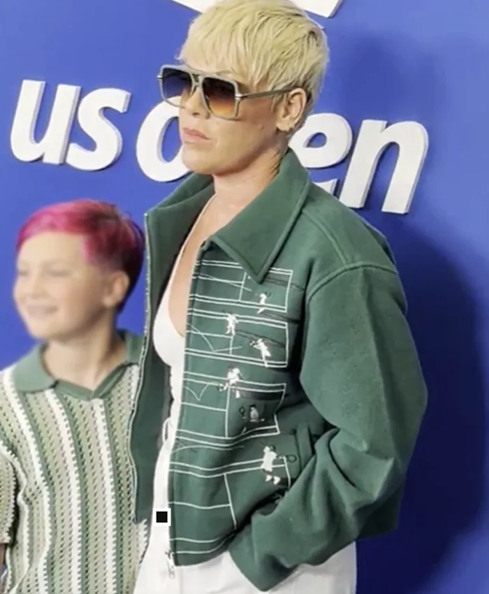 J Balvin US Open 2026 Wool Tennis Jacket