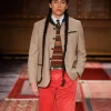 J. Press Fall Winter 2026 Jack Carlson Beige Stand-up Collar Tachten Style Jacket On Sale