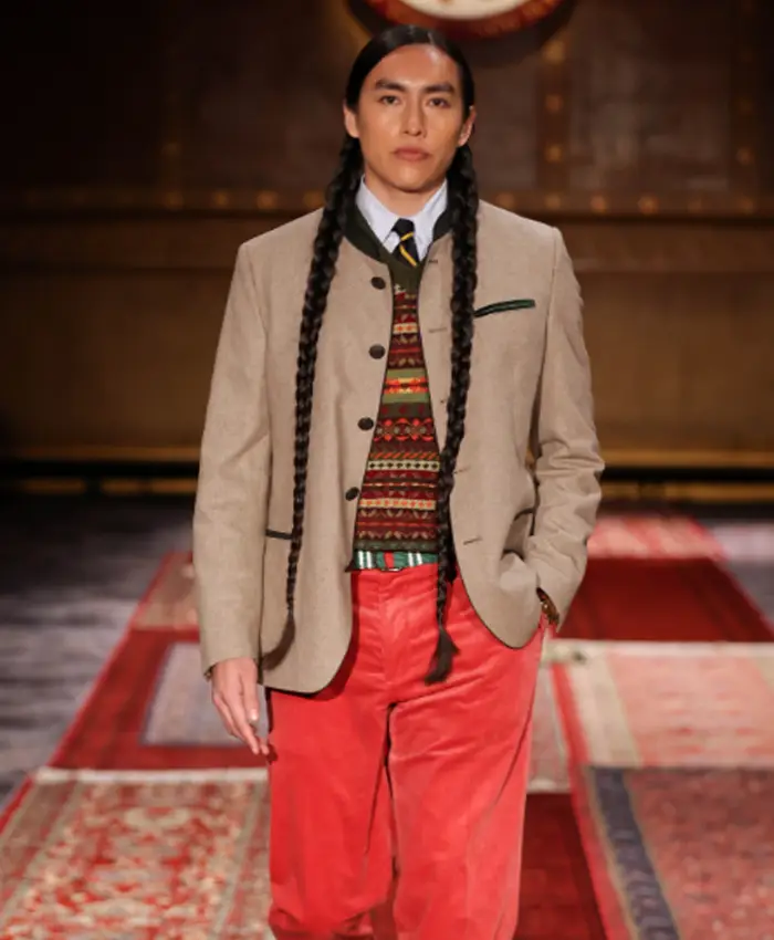 J. Press Fall Winter 2026 Jack Carlson Beige Stand-up Collar Tachten Style Jacket On Sale