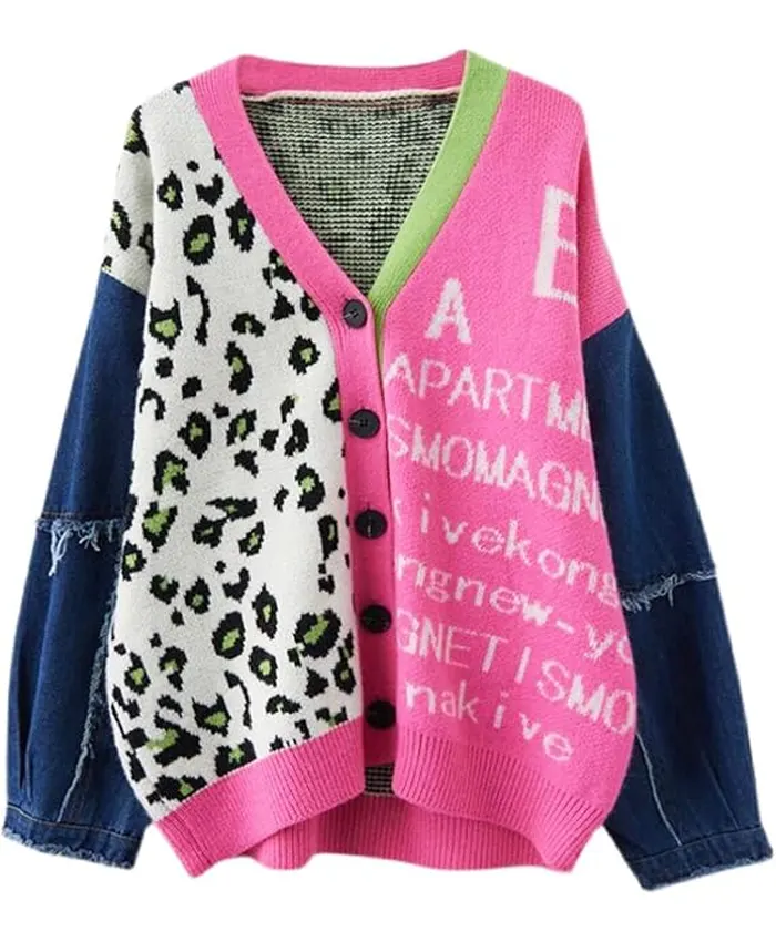 JASCLS Women Long Sleeve Open Front Cardigan