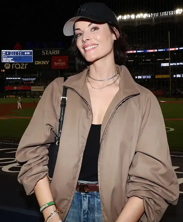 Jaimie Alexander New York Yankees Stadium Jacket