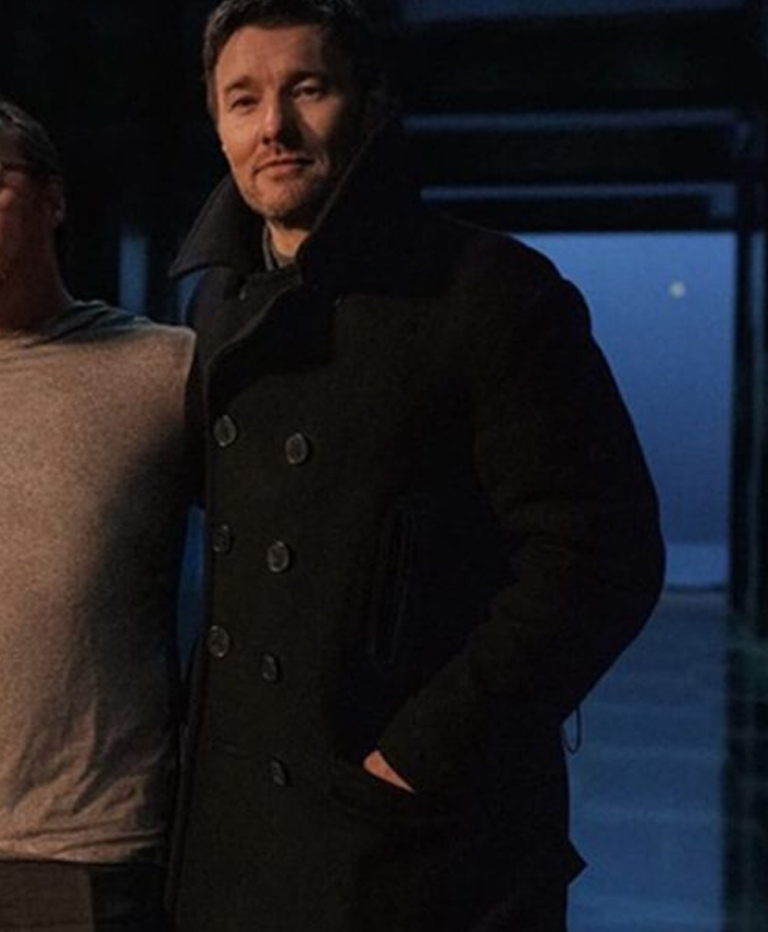 Jason Dessen TV Series Dark Matter S02 Joel Edgerton Black Wool Peacoat