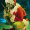 Jim Carrey How the Grinch Stole Christmas Santa Costume On Sale