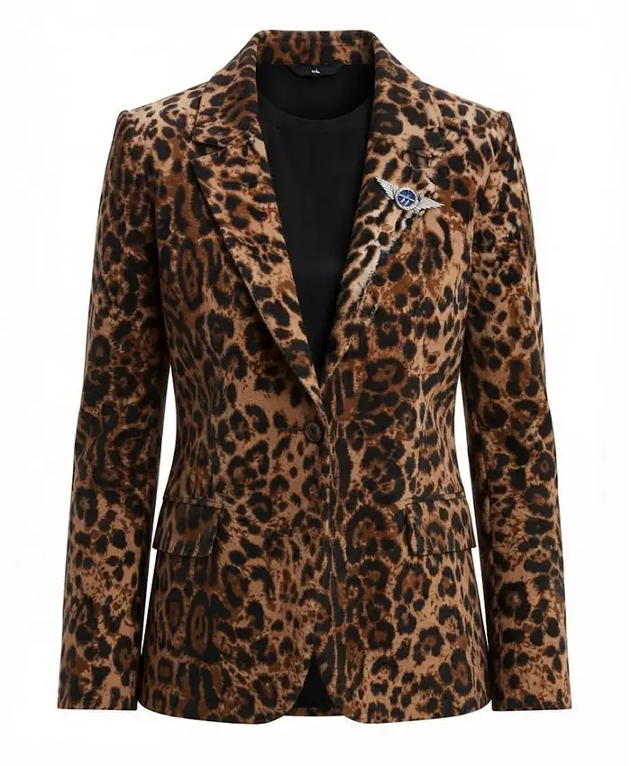 Joanne TV Series Nobody Wants This Kristen Bell Leopard Print Blazer