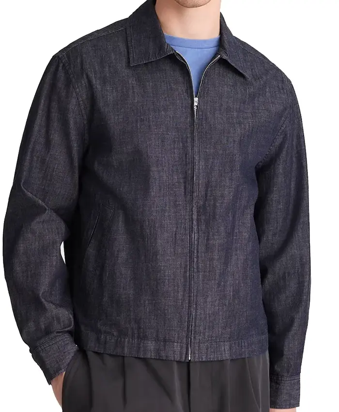 Joe Keery US Open Event 2026 Black Cotton Jacket Front