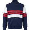 John Tuggle Movie Mr. Irrelevant 2026 David Corenswet Striped Blue Track Jacket