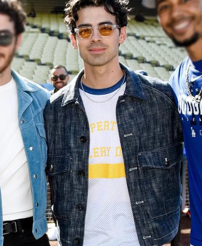 Jonas Brothers x Joe Jonas Dodger Stadium Denim Jacket