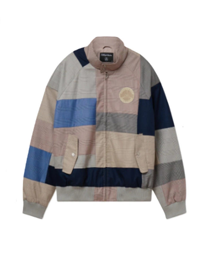 Jordan Aaron Hall TV Series A Different World 2026 Amir Rodale KidSuper Patchwork Jacket