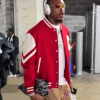 Justin-Jefferson-Soldier-Field-Red-Jacket