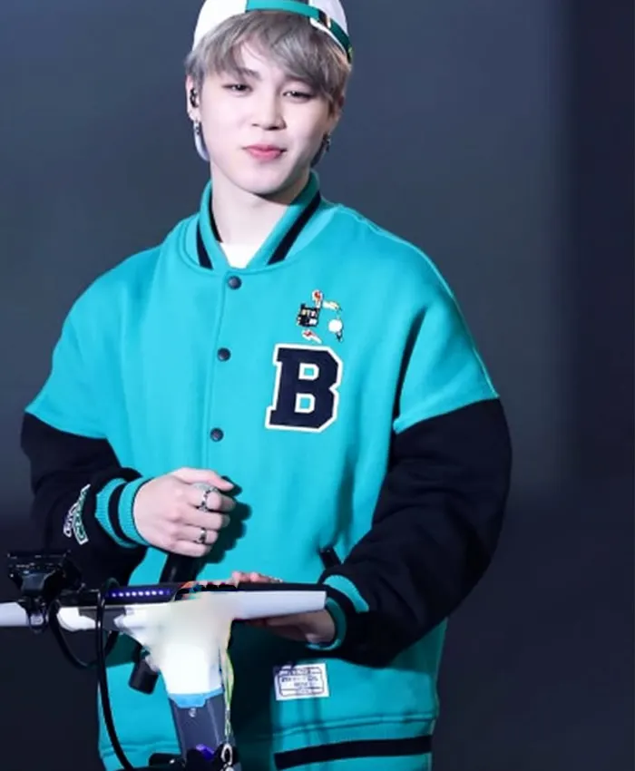 K-pop BTS Jungkook Army Zip Baseball Jumper Jacket