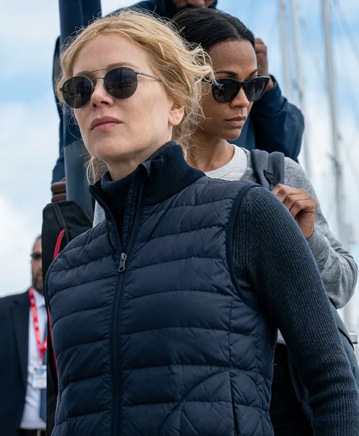 Kaitlyn Meade TV Series Special Ops Lioness Nicole Kidman Black Puffer Vest