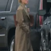 Kaitlyn Meade TV Series Special Ops Lioness Nicole Kidman Brown Cotton Trench Coat