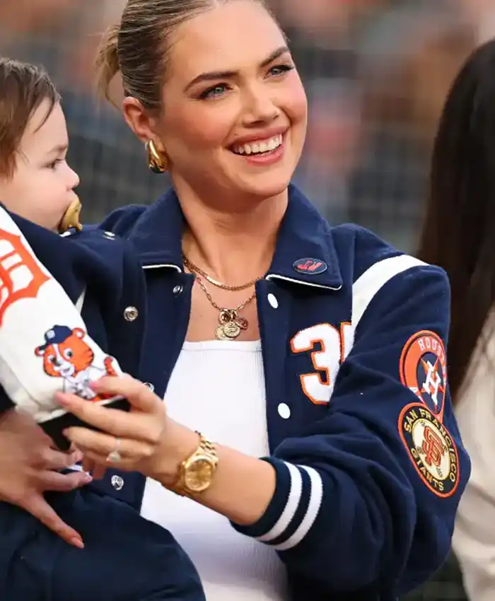 Kate Upton Detroit Tigers Bomber Jacket