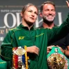 Katie Taylor Croke Park Event Conference 2026 Green Jacket Front View