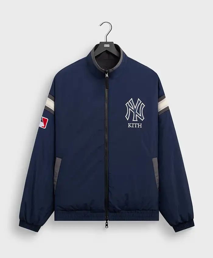 Kith for the New York Yankees Reversible Hugo Track Jacket