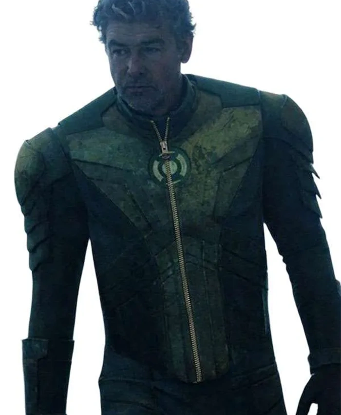 Kyle Chandler Lanterns 2026 Hal Jordan Green Costume Leather Jacket