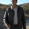 Kyle Chandler TV Series 2026 Lantern Hal Jordan Brown Leather Jacket
