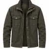Kyle Clark TV Series Crew Girl 2026 Brown Military Field Jacket