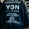 Las Vegas F1 Grand Prix Y-3-N x Neighborhood Travis Scott Adidas Racing Jacket Back View