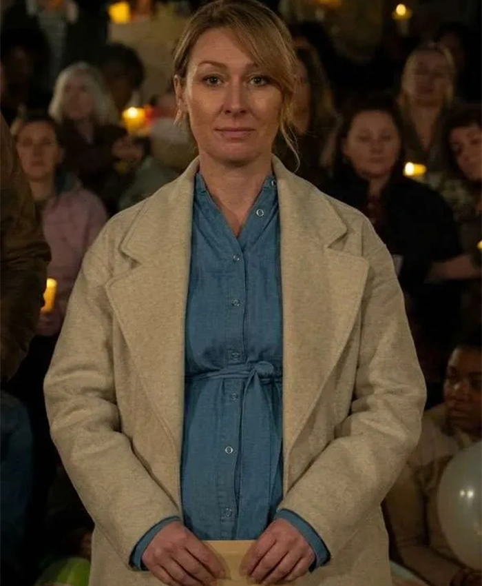 Last Seen S01 Jessica Wren Wool Coat
