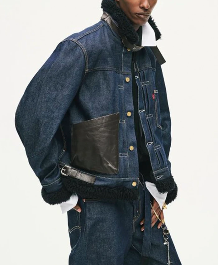 Levi’s x Sacai Men's Sherpa Jacket
