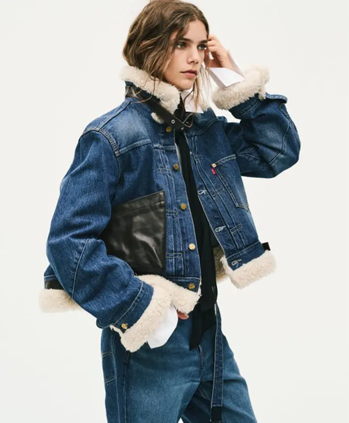 Levi’s x Sacai Sherpa Denim Jacket