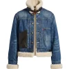 Levi’s x Sacai x Newest Collaborative Capsule Collection Sherpa Denim Jacket