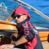 Lewis Hamilton Lake Como Italy 2026 Willy Chavarria Casa de Chavarria Track Jacket Shop now