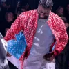 Lil Yachty Runway PDF Channel SS27 NYC Airbrushed Leather Bomber Jacket