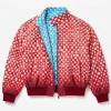 Lil Yachty Runway PDF Channel SS27 NYC Airbrushed Leather Bomber Jacket Front View