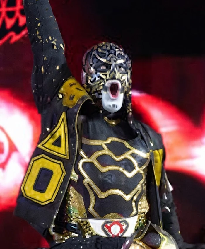 Lucha Bros WWE AAA Worlds Collide 2026 Black Bomber Jacket On Sale