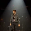 MSG Tour New York City 2026 Harry Styles Charcoal Grey Cropped Utility Jacket Front