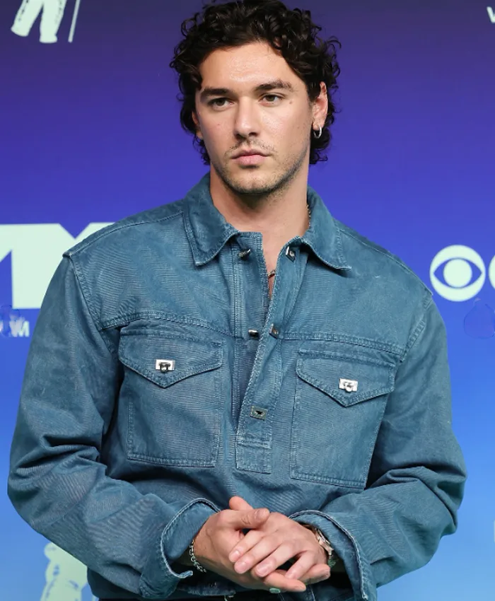 MTV Video Music Awards 2026 Belmont Cameli Blue Denim Jacket