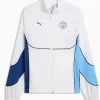 Manchester City PUMATECH-X White and Blue Full-Zip Track Jacket