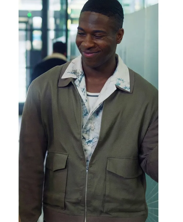 Marble Hall Murders S01 Jorden Myrie Green Jacket