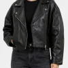 Marfil Cortés Movie Drawn Together 2026 Ester Expósito Black Biker Leather Jacket