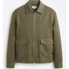 Matthew Flynn TV Series Marble Hall Murders 2026 Jorden Myrie Green Cotton Jacket