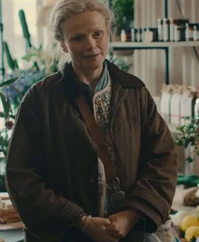 Maxine Peake TV Series Last Seen 2026 Jenna Reid Brown Cotton Jacket