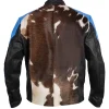 Men-Cowhide-Blue-Dyed-Calf-Hair-Jacket